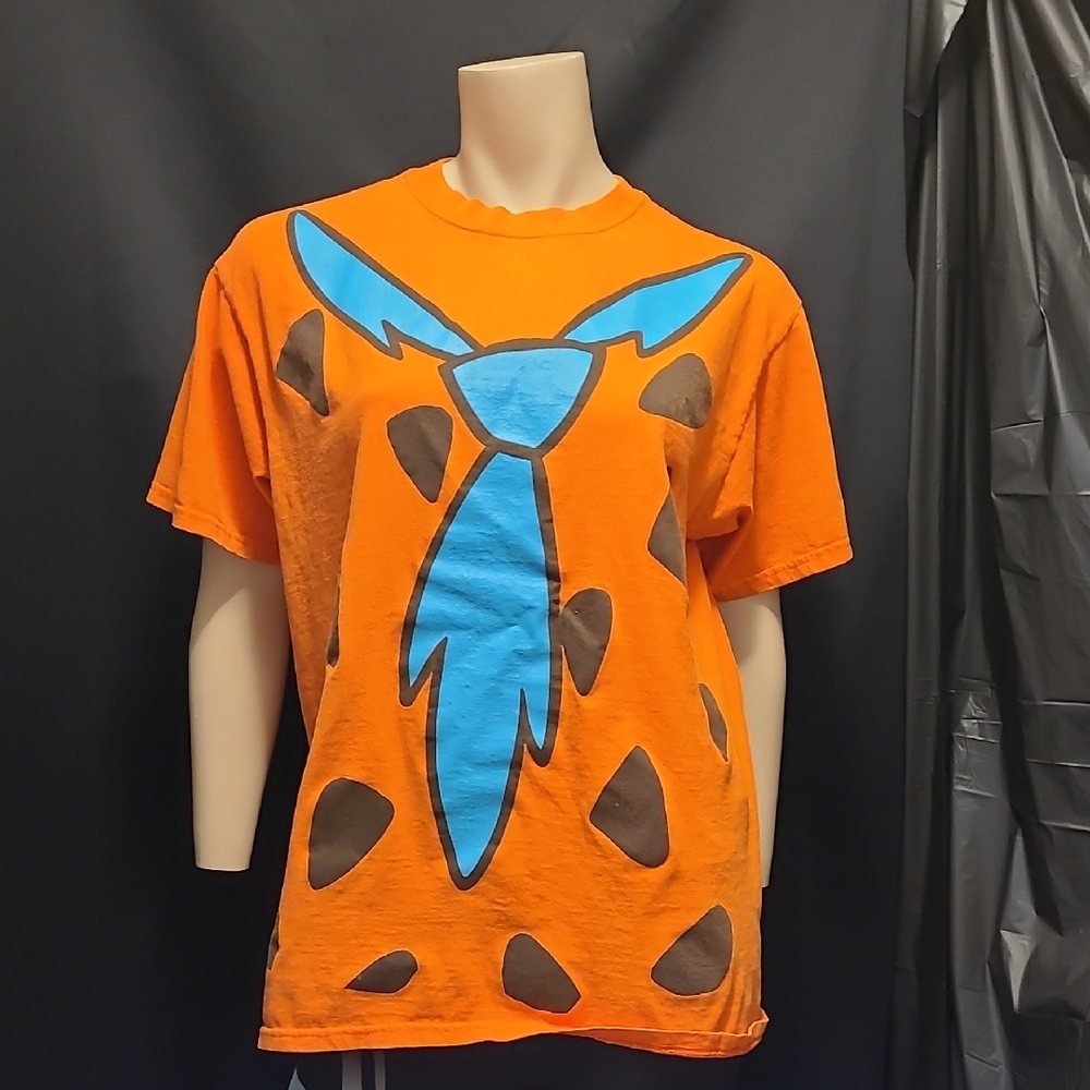 Fred Flintstone T-Shirt  Cartoon Collectible Vintage Costume